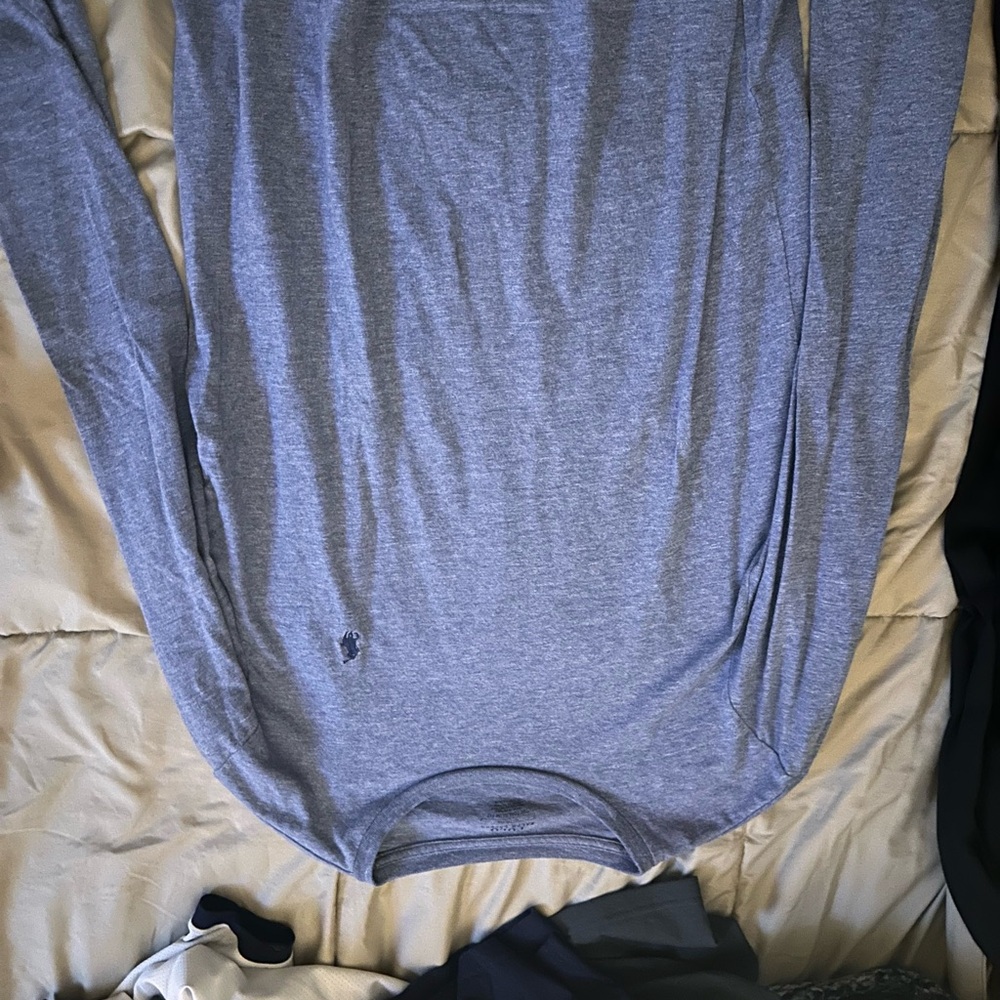 Ralph Lauren Long Sleeve Polo - Blue